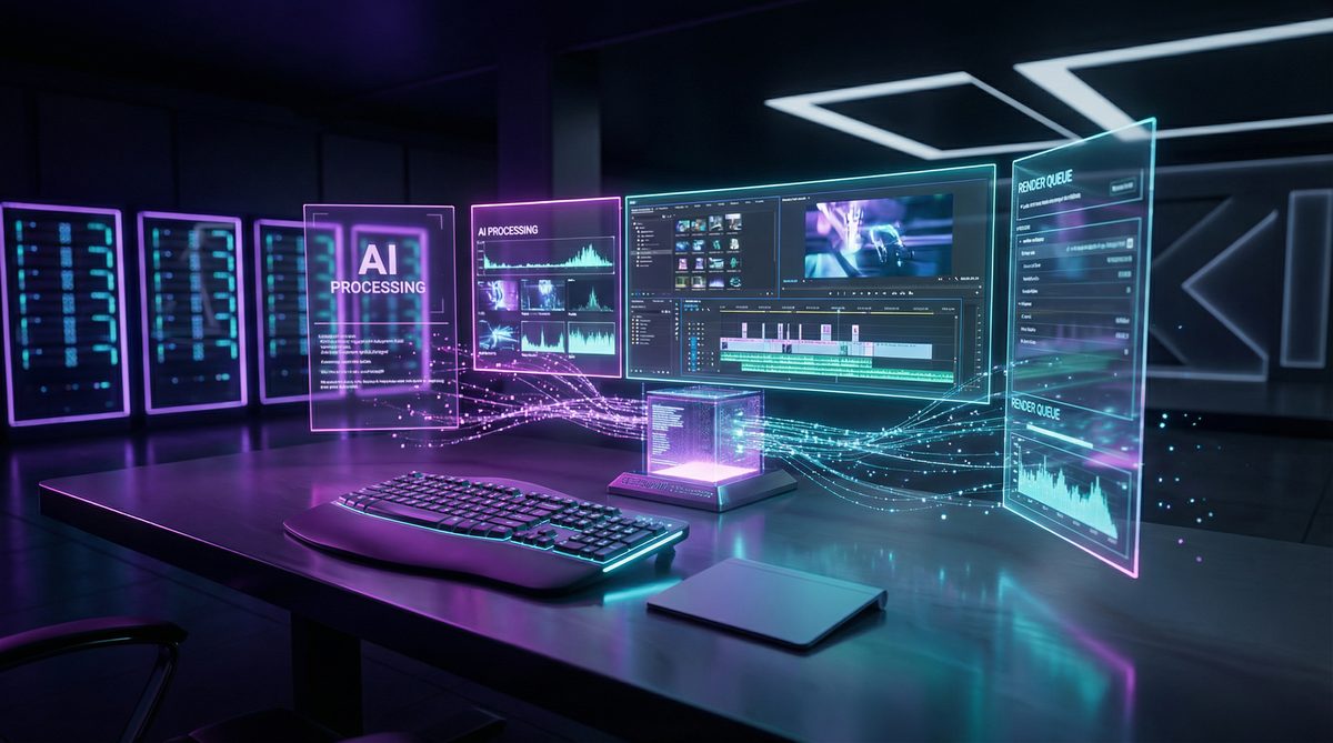 暗网禁区 AI视频剪辑工作台